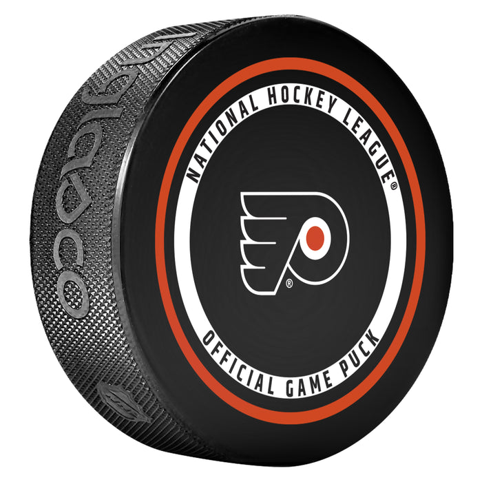 NHL Philadelphia Flyers Official  2026-2027 Game Puck 960T In Cube
