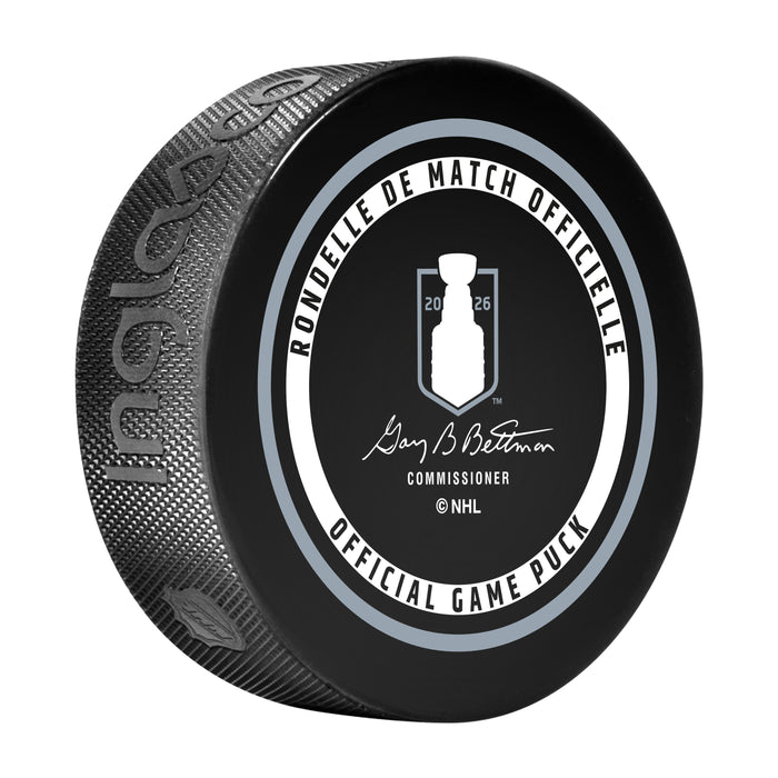 NHL Playoffs 2026 Game Puck 960T  Hs Cube R1/2 Boston Bruins