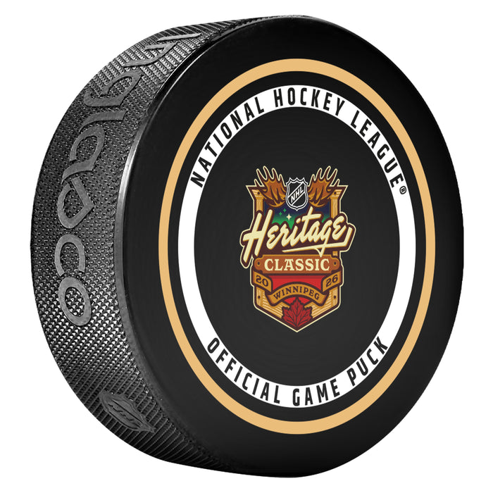 NHL Heritage Classic 2026 Hockey Puck 960T In Cube