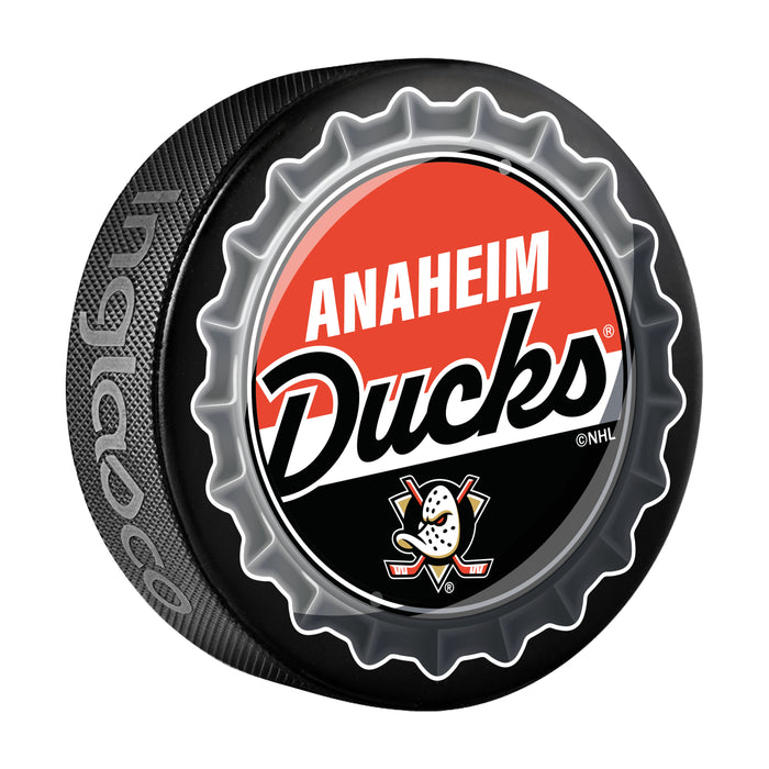 NHL Bottle Opener Souvenir Puck Anaheim Ducks
