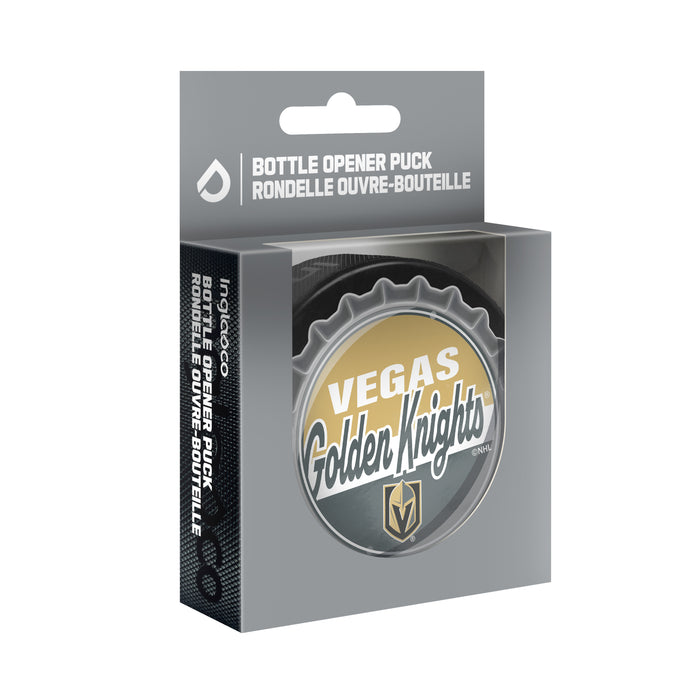 NHL Bottle Opener Souvenir Puck Vegas Golden Knights