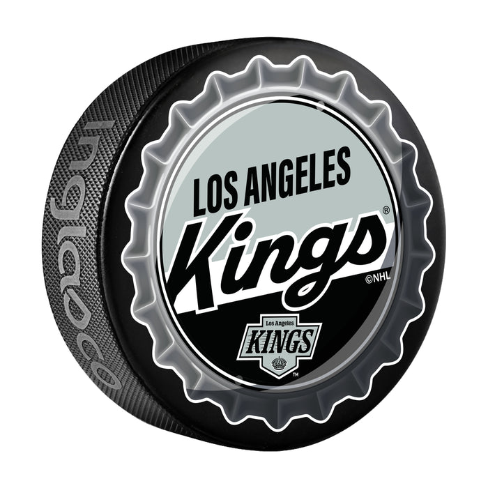 NHL Bottle Opener Souvenir Puck Los Angeles Kings