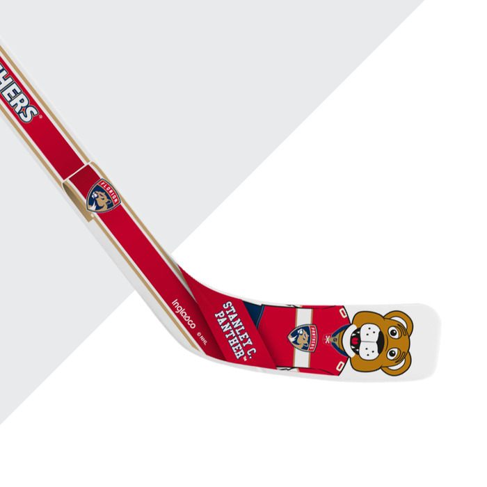 NHL Florida Panthers Mascot White Plastic Player Mini Stick