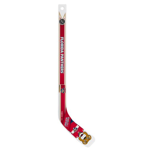 NHL Florida Panthers Mascot White Plastic Player Mini Stick