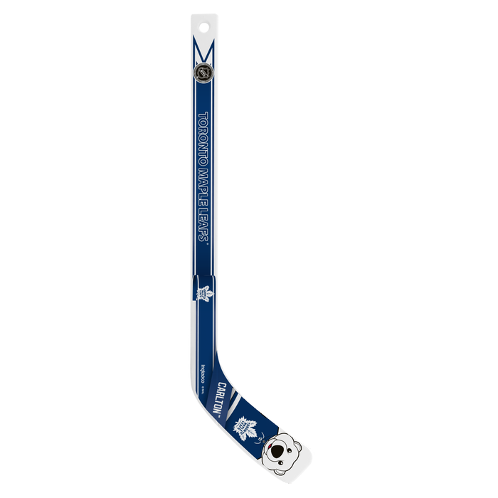 NHL Toronto Maple Leafs Mascot White Plastic Player Mini Stick