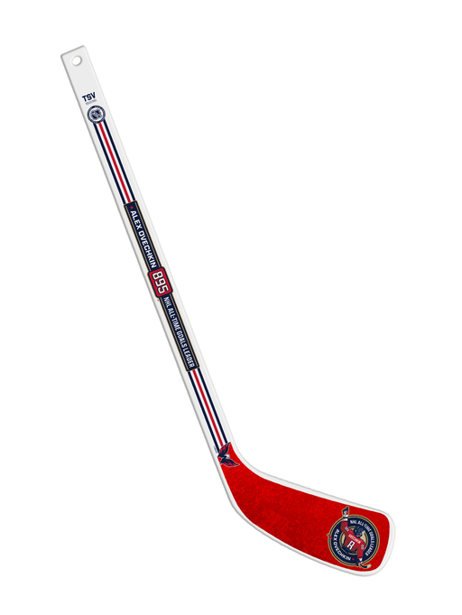 NHLPA Alex Ovechkin Washington Capitals 895 All-Time Goals Leader Wood Mini Stick