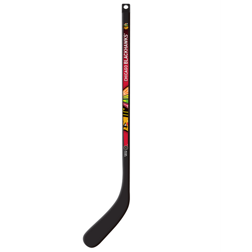 NHL Chicago Blackhawks Plastic Player Mini Stick- Right Curve