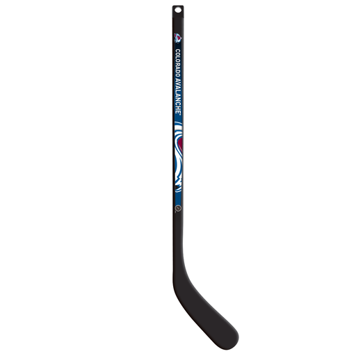 NHL Colorado Avalanche Plastic Player Mini Stick- Left Curve