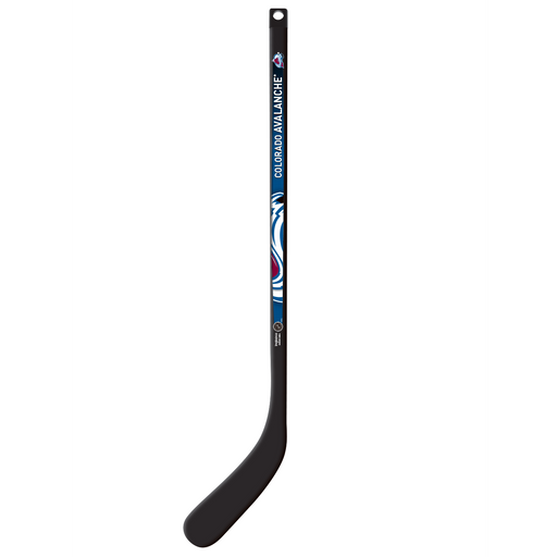 NHL Colorado Avalanche Plastic Player Mini Stick- Right Curve