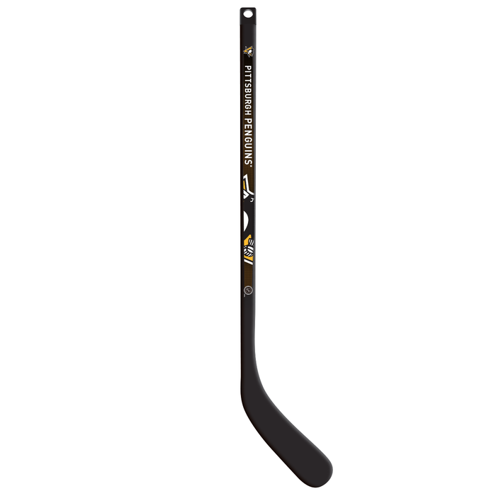 NHL Pittsburgh Penguins Plastic Player Mini Stick- Left Curve