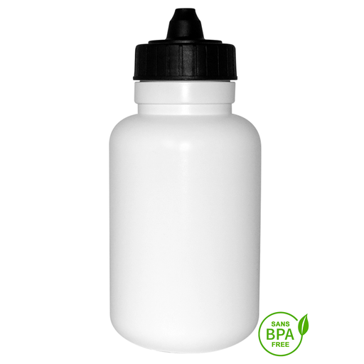 1000ml Fatboy Water Bottle With Black Membrane-Top Lid