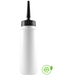 1000ml Tallboy Water Bottle With Black Straw Pull-Top Lid