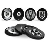 NHL Los Angeles Kings Hockey Puck Drink Coasters (4-Pack) In Cube