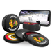 NHL Chicago Blackhawks Ultimate Fan 3-Pack. Includes: 1 NHL Official Classic Souvenir Hockey Puck / 4 Coasters / 1 Media Device Holder