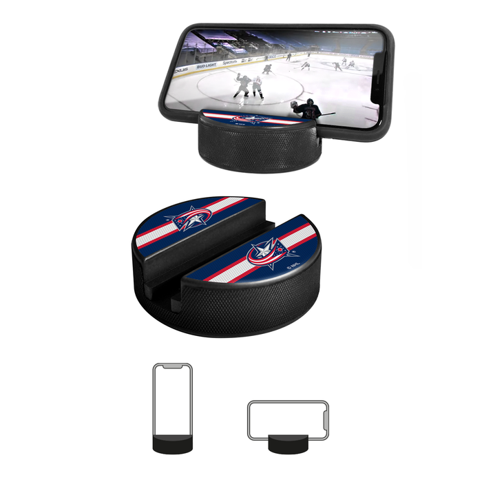Coffret de 3 fans ultimes des Blue Jackets de Columbus de la LNH. Comprend : 1 rondelle de hockey classique officielle de la LNH, 4 sous-verres et 1 support pour appareil multimédia.