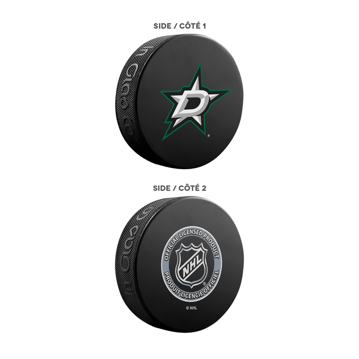NHL Dallas Stars Ultimate Fan 3-Pack. Includes: 1 NHL Official Classic Souvenir Hockey Puck / 4 Coasters / 1 Media Device Holder