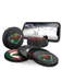 NHL Minnesota Wild Ultimate Fan 3-Pack. Includes: 1 NHL Official Classic Souvenir Hockey Puck / 4 Coasters / 1 Media Device Holder