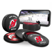 NHL New Jersey Devils Ultimate Fan 3-Pack. Includes: 1 NHL Official Classic Souvenir Hockey Puck / 4 Coasters / 1 Media Device Holder