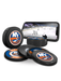 NHL New York Islanders Ultimate Fan 3-Pack. Includes: 1 NHL Official Classic Souvenir Hockey Puck / 4 Coasters / 1 Media Device Holder