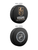 NHL Vegas Golden Knights Ultimate Fan 3-Pack. Includes: 1 NHL Official Classic Souvenir Hockey Puck / 4 Coasters / 1 Media Device Holder