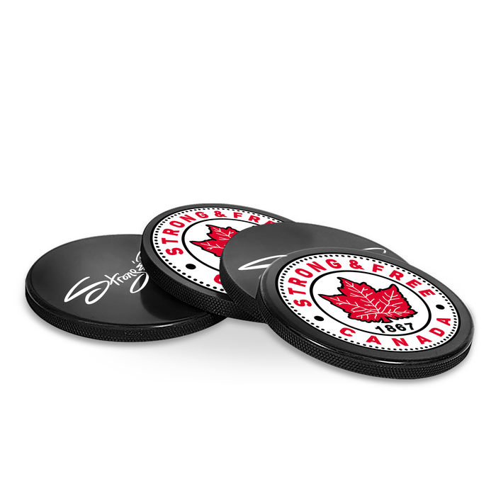 Strong and Free Canada 4 pack Coaster Set