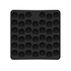 Hockey Puck Presentation Wall Plaque. Proudly Display 41 Pucks