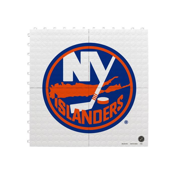 NHL New York Islanders (standard-sized logo) Hockey Training Surface
