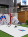 NHL New York Rangers (standard-sized logo) Hockey Training Surface