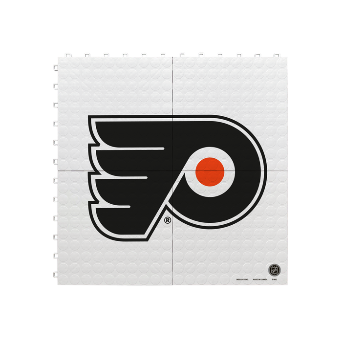 NHL Philadelphia Flyers (standard-sized logo) Hockey Training Surface