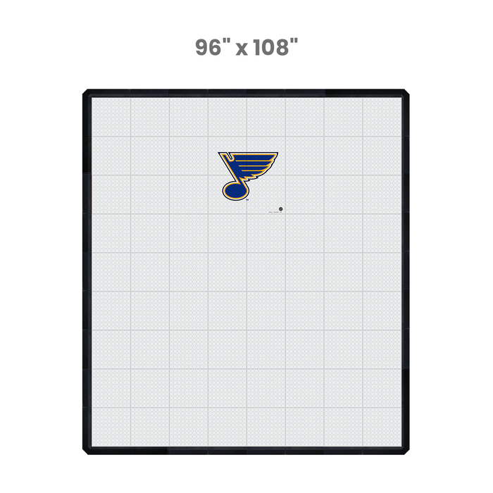 NHL St. Louis Blues (standard-sized logo) Hockey Training Surface