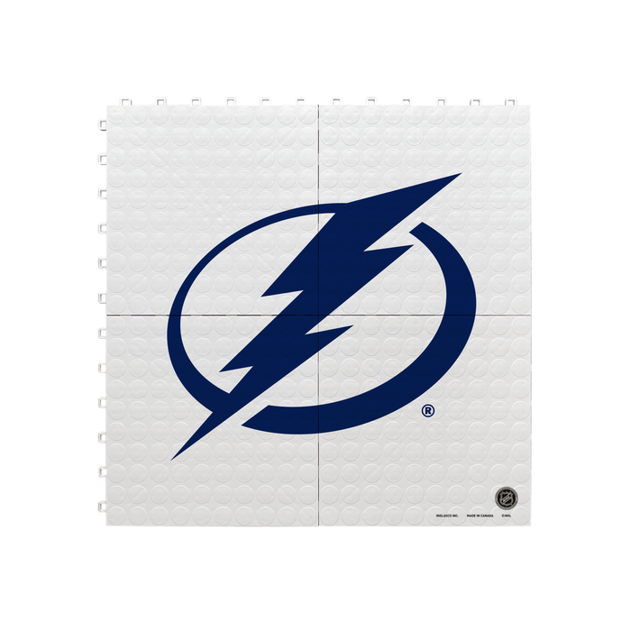 NHL Tampa Bay Lightning (standard-sized logo) Hockey Training Surface