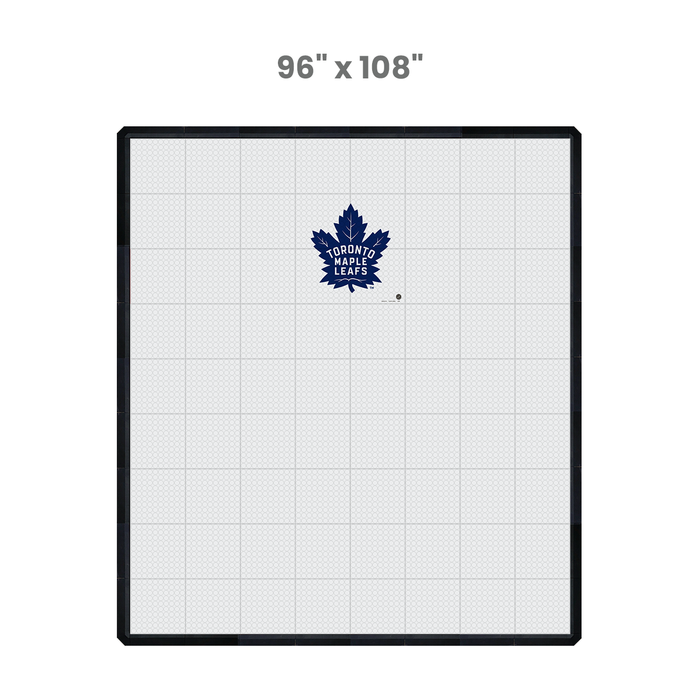 NHL Toronto Maple Leafs (standard-sized logo) Hockey Training Surface