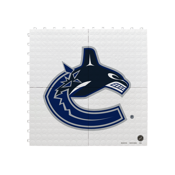 NHL Vancouver Canucks (standard-sized logo) Hockey Training Surface