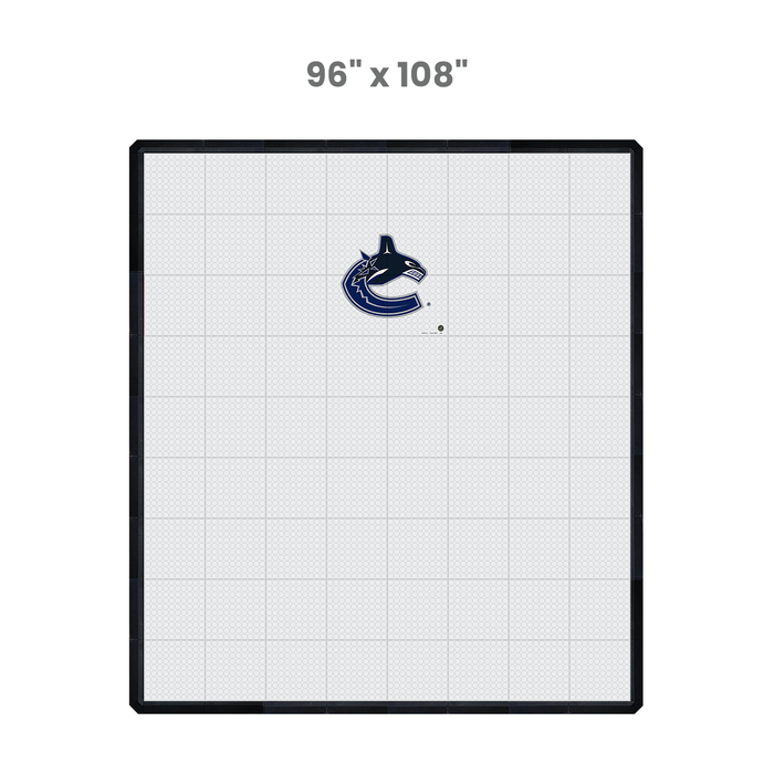 NHL Vancouver Canucks (standard-sized logo) Hockey Training Surface