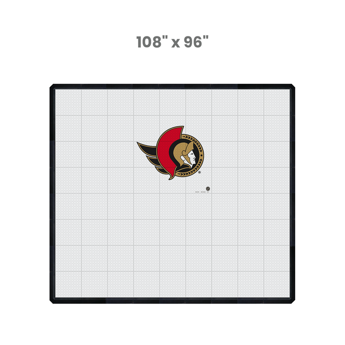 NHL Ottawa Senators (large-sized logo) Hockey Training Surface