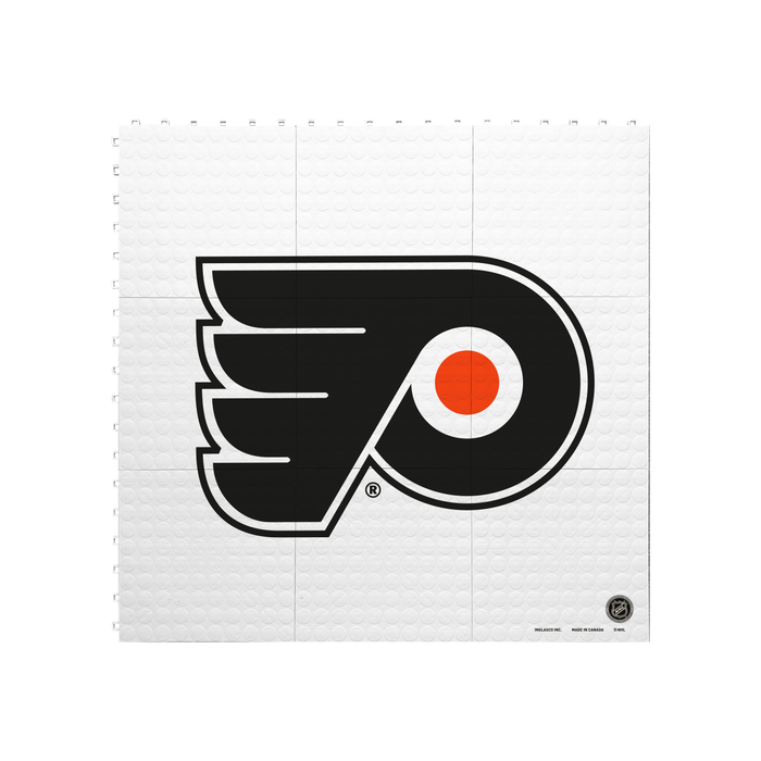 NHL Philadelphia Flyers (large-sized logo) Hockey Training Surface
