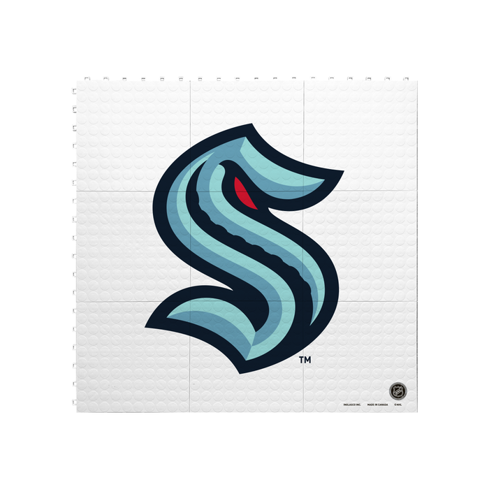 NHL Seattle Kraken (large-sized logo) Hockey Training Surface
