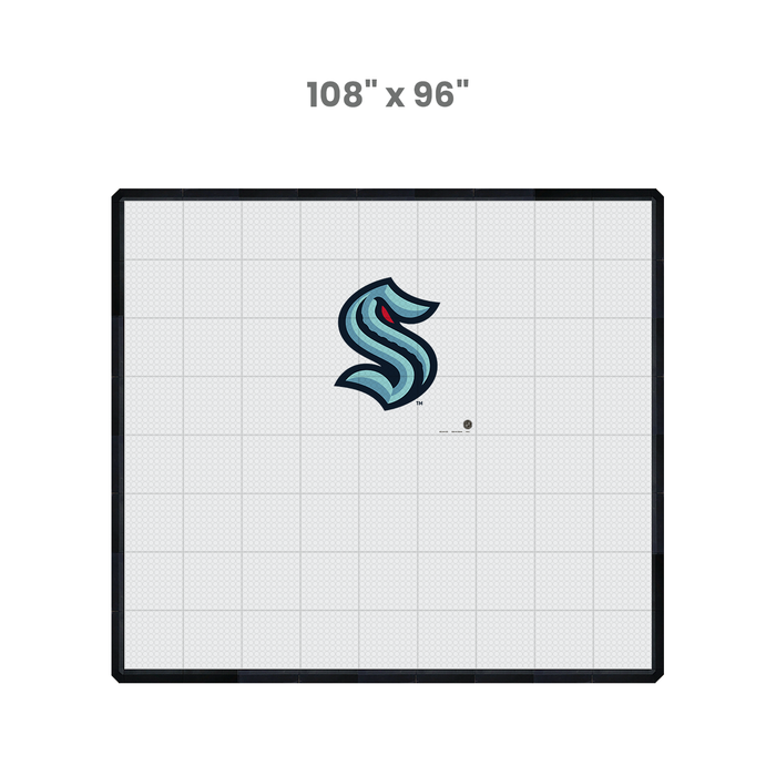 NHL Seattle Kraken (large-sized logo) Hockey Training Surface