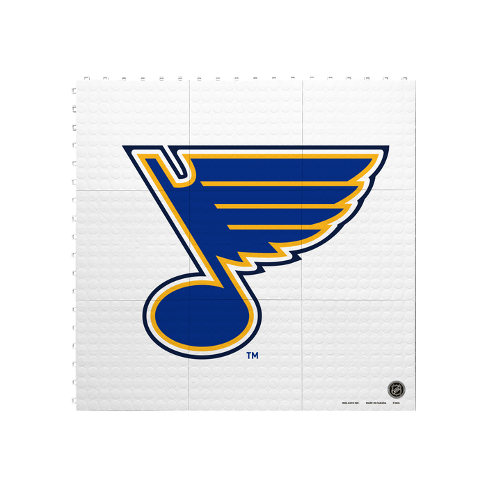 NHL St. Louis Blues (large-sized logo) Hockey Training Surface