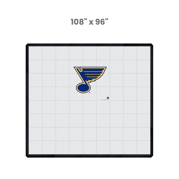 NHL St. Louis Blues (large-sized logo) Hockey Training Surface