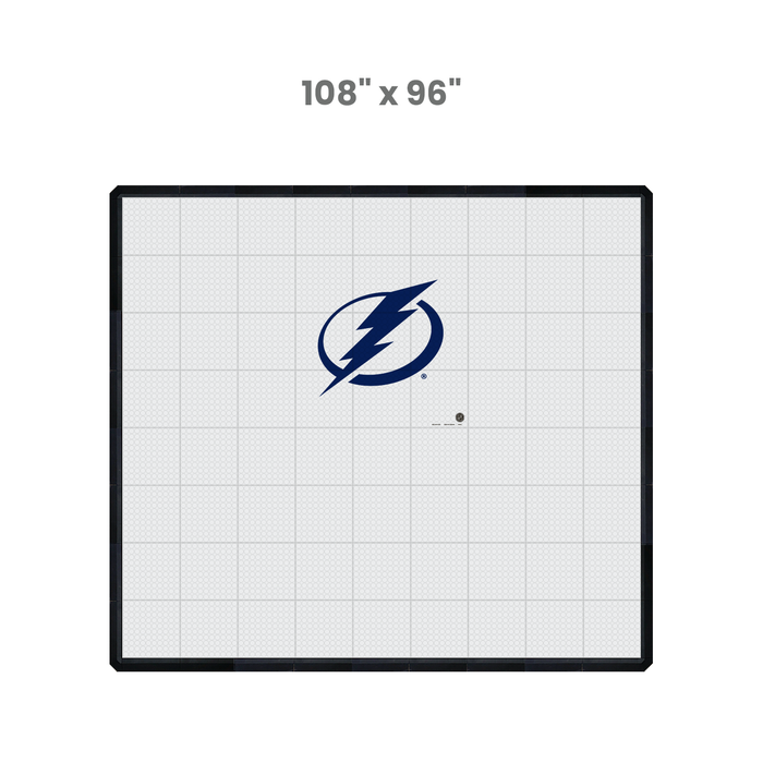 NHL Tampa Bay Lightning (large-sized logo) Hockey Training Surface