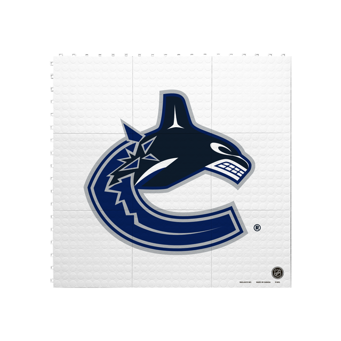 NHL Vancouver Canucks (large-sized logo) Hockey Training Surface