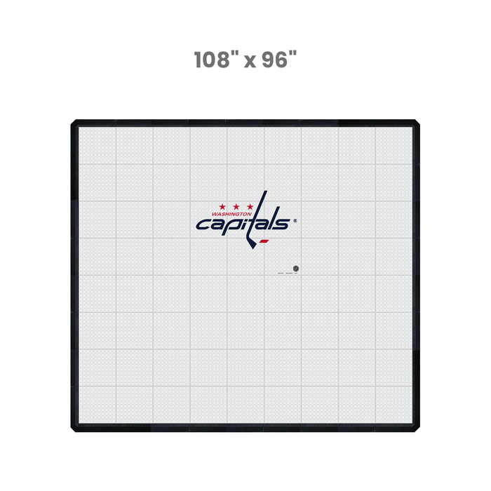 NHL Washington Capitals (large-sized logo) Hockey Training Surface