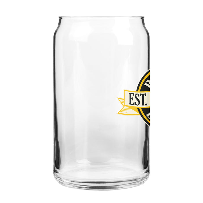 NHL Boston Bruins 16 oz Clear Banner Design