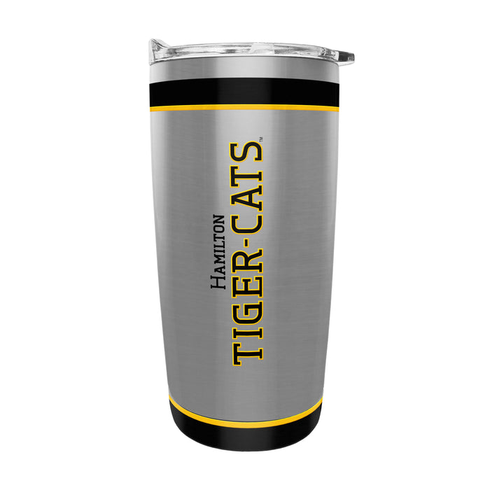 CFL Hamilton Tiger-Cats 20 Oz Stainless Steel Tumbler