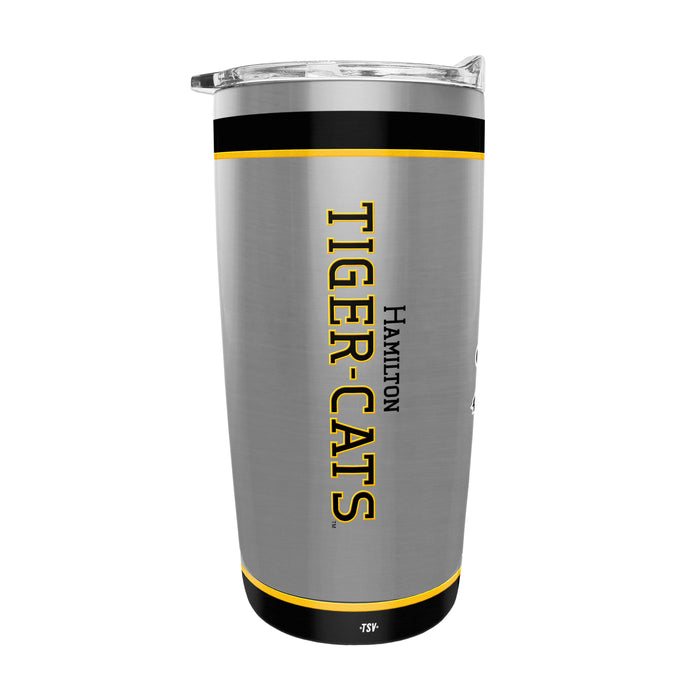 CFL Hamilton Tiger-Cats 20 Oz Stainless Steel Tumbler