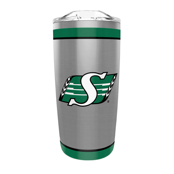 CFL Saskatchewan Roughriders 20 Oz Stainless Steel Tumbler
