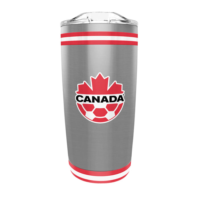 Canada Soccer 20 Oz Stainless Steel Tumbler