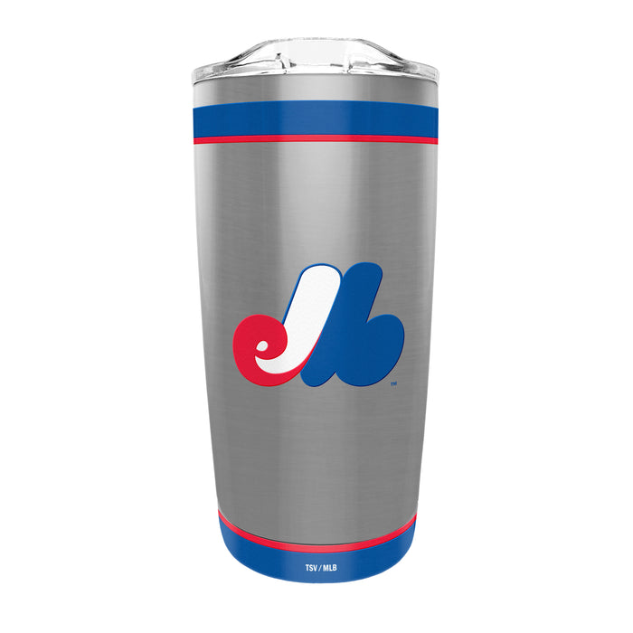 MLB Montreal Expos 20 Oz Stainless Steel Tumbler