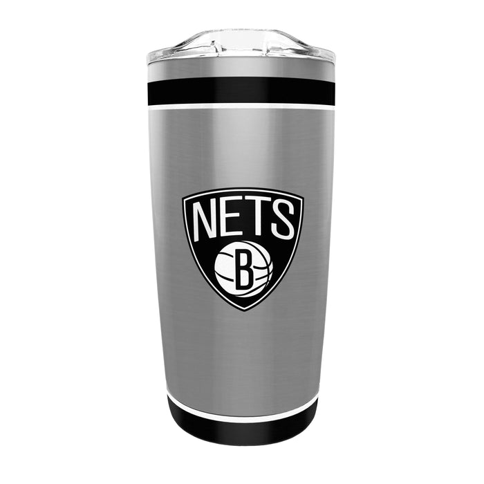 NBA Brooklyn Nets 20 Oz Stainless Steel Tumbler